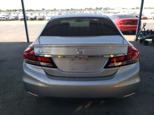 19XFB2F98EE055798 - 2014 HONDA CIVIC EXL SILVER photo 6