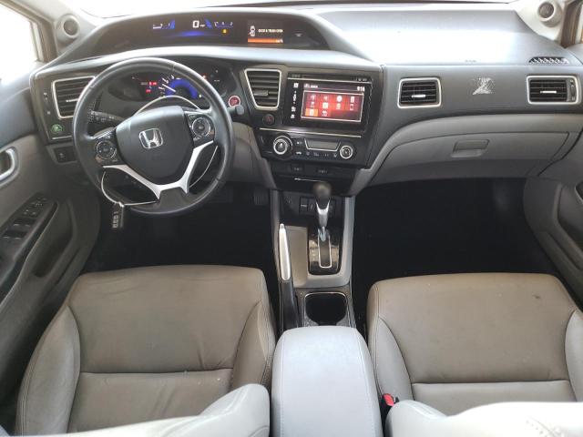 19XFB2F98EE055798 - 2014 HONDA CIVIC EXL SILVER photo 8