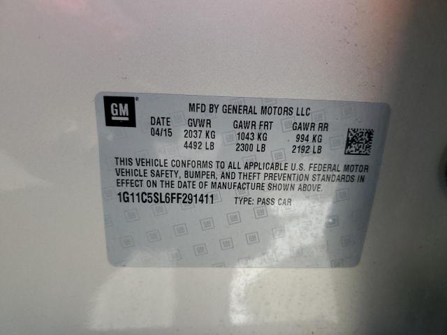 1G11C5SL6FF291411 - 2015 CHEVROLET MALIBU 1LT TAN photo 13