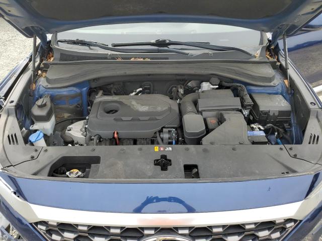 5NMS33AD7KH116401 - 2019 HYUNDAI SANTA FE SEL Azul foto 12