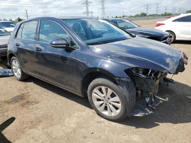 3VWG57AU1LM016684 - 2020 VOLKSWAGEN GOLF BLACK photo 4