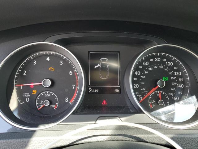 3VWG57AU1LM016684 - 2020 VOLKSWAGEN GOLF BLACK photo 9