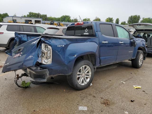 1GTG6DEN4K1354710 - 2019 GMC CANYON SLT BLUE photo 3