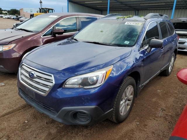 4S4BSAAC6H3312962 - 2017 SUBARU OUTBACK 2.5I BLUE photo 1