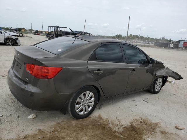 KNAFU4A29B5460251 - 2011 KIA FORTE EX GRAY photo 3