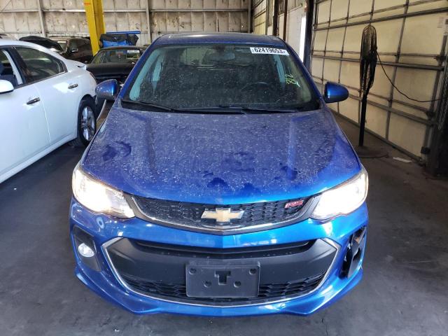 1G1JF6SB6H4111590 - 2017 CHEVROLET SONIC RS PREMIER BLUE photo 5