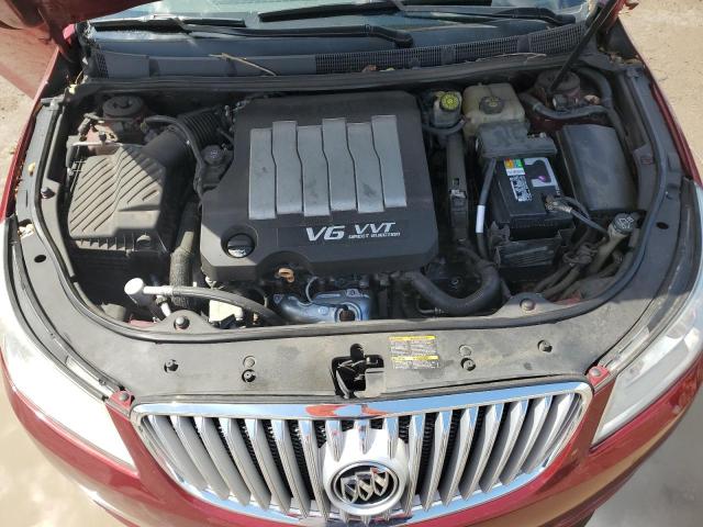 1G4GE5EV8AF105025 - 2010 BUICK LACROSSE CXS 勃艮第红 照片 11