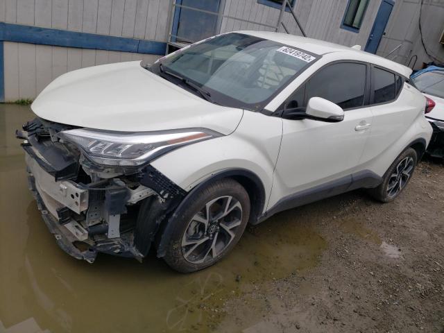 JTNKHMBX4M1107860 - 2021 TOYOTA C-HR XLE WHITE photo 2