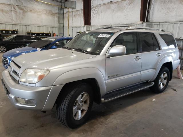 JTEBT17R938007296 - 2003 TOYOTA 4RUNNER LIMITED SILVER photo 1