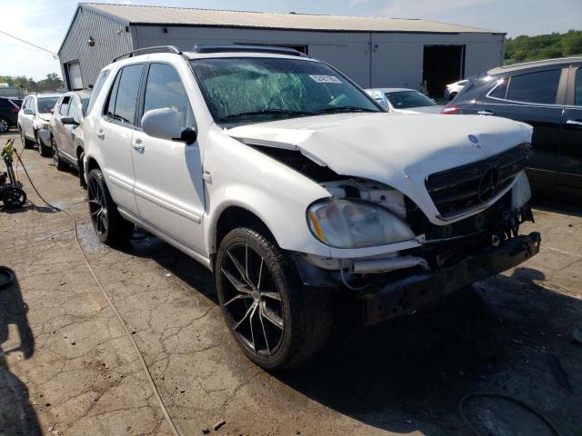 4JGAB54E4YA172521 - 2000 MERCEDES-BENZ ML 320 WHITE photo 4