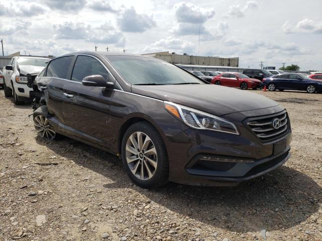 5NPE34AF8GH395310 - 2016 HYUNDAI SONATA SPORT GRAY photo 1