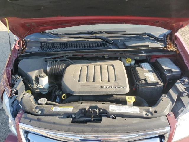 2C4RC1BG3CR278349 - 2012 CHRYSLER TOWN & COU TOURING წითელი ფოტო 12