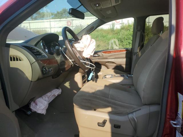 2C4RC1BG3CR278349 - 2012 CHRYSLER TOWN & COU TOURING წითელი ფოტო 7