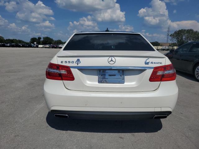 WDDHF9BB2DA700600 - 2013 MERCEDES-BENZ E 550 4MATIC WHITE photo 6