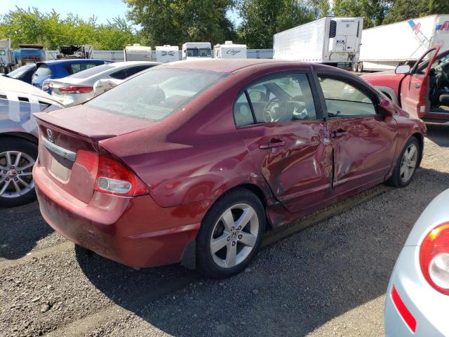 19XFA16619E010999 - 2009 HONDA CIVIC LX-S RED photo 3