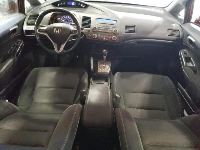 19XFA16619E010999 - 2009 HONDA CIVIC LX-S أحمر صورة 8
