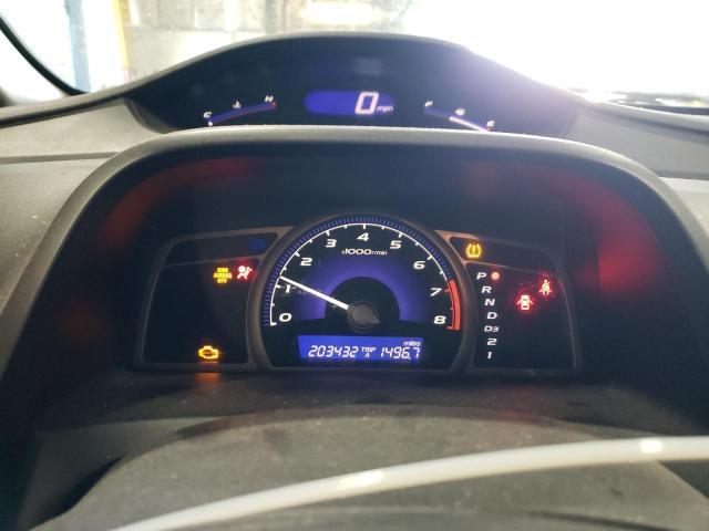 19XFA16619E010999 - 2009 HONDA CIVIC LX-S أحمر صورة 9