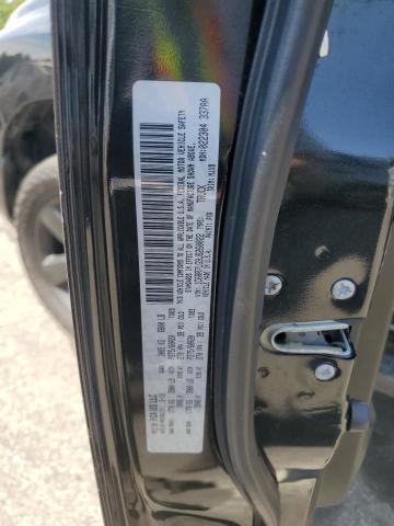 1C6RR7LG9JS260022 - 2018 RAM 1500 SLT შავი ფოტო 12