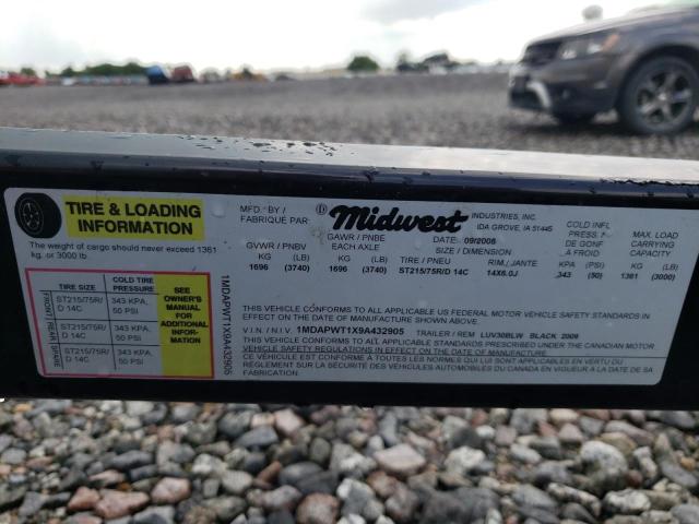 1MDAPWT1X9A432905 - 2009 SHOR TRAILER Qara foto 10