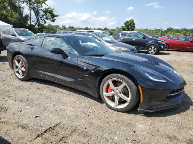 1G1YB2D71F5105876 - 2015 CHEVROLET CORVETTE STINGRAY 1LT BLACK photo 4