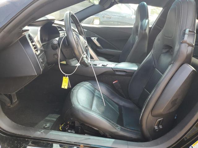 1G1YB2D71F5105876 - 2015 CHEVROLET CORVETTE STINGRAY 1LT BLACK photo 7