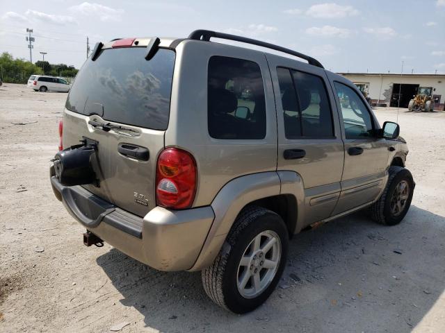 1J4GL58K74W100666 - 2004 JEEP LIBERTY LIMITED TAN photo 3