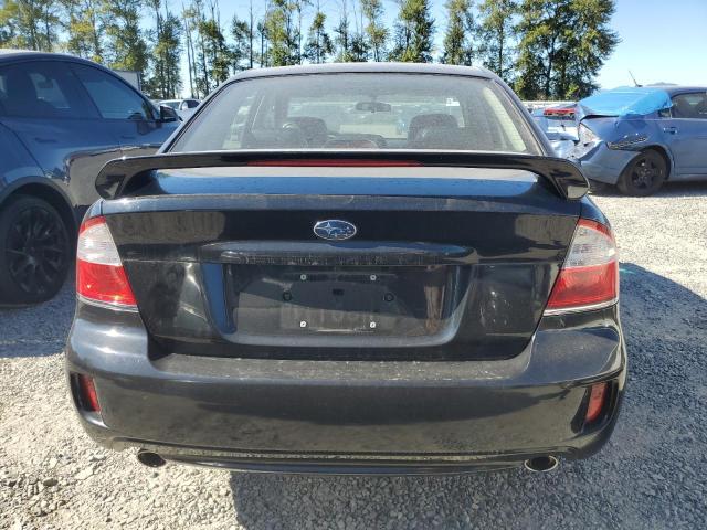 4S3BL626587218815 - 2008 SUBARU LEGACY 2.5I LIMITED BLACK photo 6