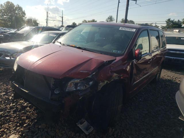 2C4RC1BG4ER381573 - 2014 CHRYSLER TOWN & COU TOURING მუქწითელი ფოტო 2