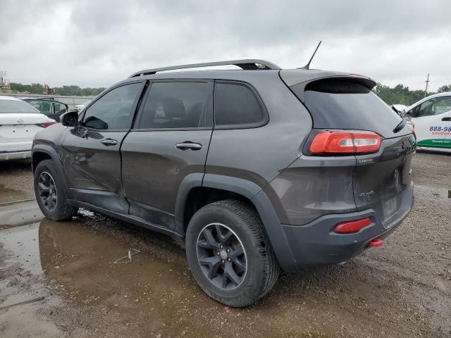 1C4PJMBS3FW503349 - 2015 JEEP CHEROKEE TRAILHAWK BLACK photo 2