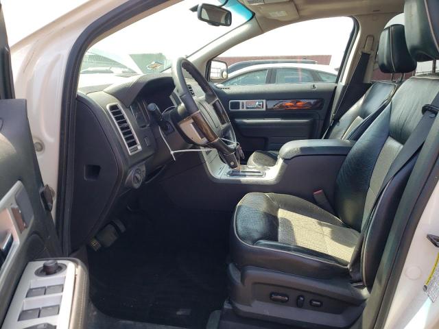 2LMDU88C88BJ17807 - 2008 LINCOLN MKX AWD თეთრი ფოტო 7