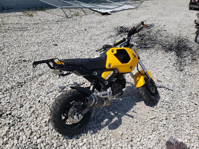 MLHJC9212N5000336 - 2022 HONDA GROM 125 YELLOW photo 4