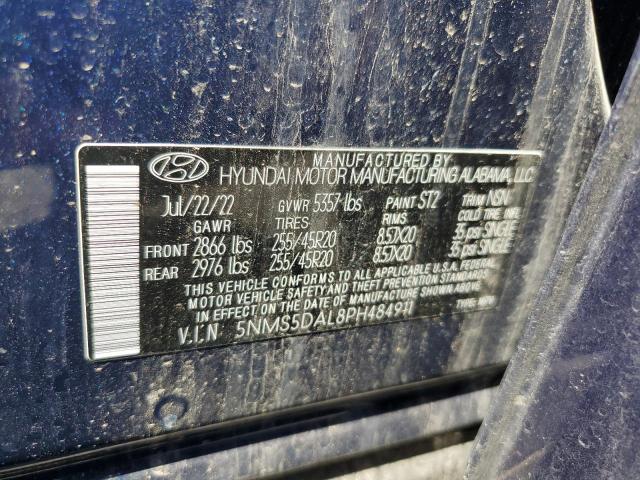 5NMS5DAL8PH484911 - 2023 HYUNDAI SANTA FE CALLIGRAPHY BLUE photo 13