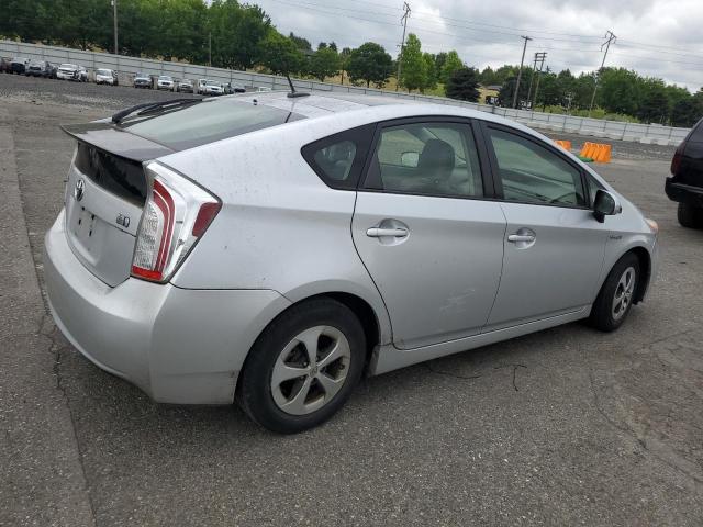 JTDKN3DU4C5392657 - 2012 TOYOTA PRIUS SILVER photo 3