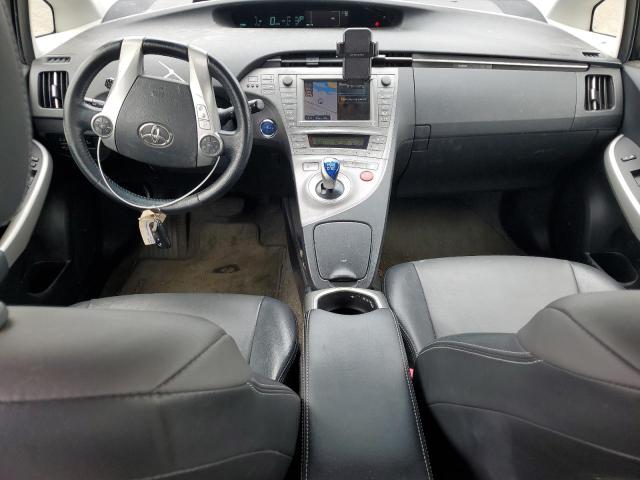 JTDKN3DU4C5392657 - 2012 TOYOTA PRIUS SILVER photo 8