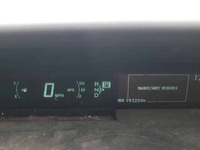 JTDKN3DU4C5392657 - 2012 TOYOTA PRIUS SILVER photo 9