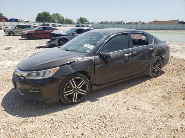 1HGCR2F15HA063455 - 2017 HONDA ACCORD SPORT SPECIAL EDITION BLACK photo 1