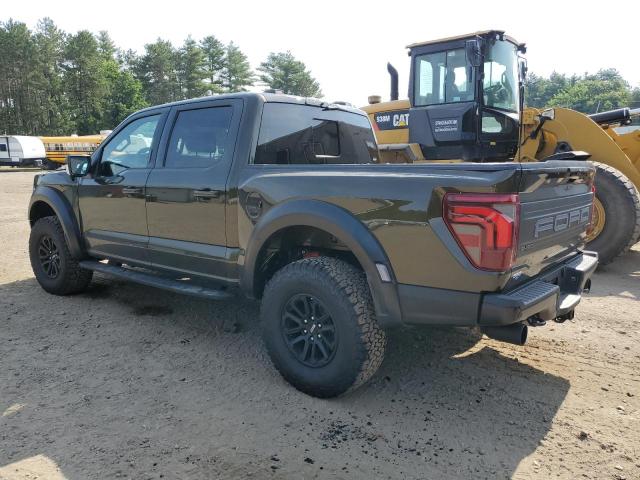 1FTFW1RG0RFA68940 - 2024 FORD F150 RAPTOR GREEN photo 2