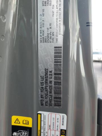 1C4JJXP61MW829022 - 2021 JEEP WRANGLER U SAHARA 4XE GRAY photo 13