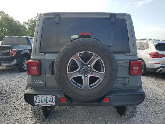 1C4JJXP61MW829022 - 2021 JEEP WRANGLER U SAHARA 4XE GRAY photo 6