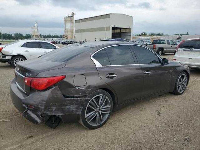 JN1BV7AP6EM670945 - 2014 INFINITI Q50 BASE TAN photo 3