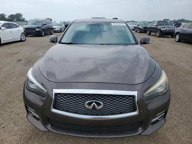 JN1BV7AP6EM670945 - 2014 INFINITI Q50 BASE TAN photo 5