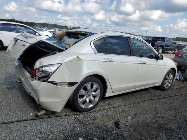 1HGCP368X9A012897 - 2009 HONDA ACCORD EXL WHITE photo 3