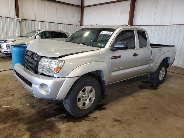 5TEUU42N35Z095781 - 2005 TOYOTA TACOMA ACCESS CAB ვერცხლისფერი ფოტო 1