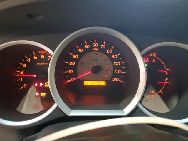 5TEUU42N35Z095781 - 2005 TOYOTA TACOMA ACCESS CAB ვერცხლისფერი ფოტო 9