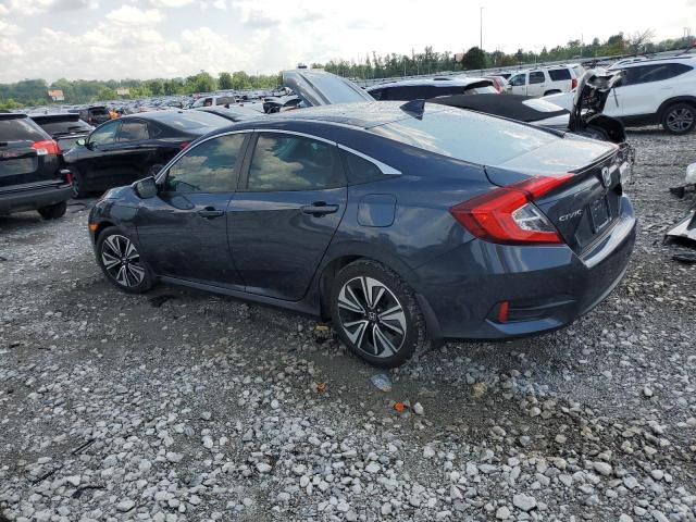 19XFC1F72JE000487 - 2018 HONDA CIVIC EXL BLUE photo 2