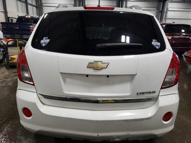 3GNAL3EK1ES662362 - 2014 CHEVROLET CAPTIVA LT WHITE photo 6