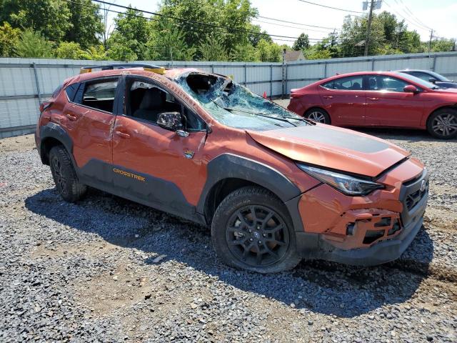 4S4GUHU63R3757885 - 2024 SUBARU CROSSTREK WILDERNESS ORANGE photo 4