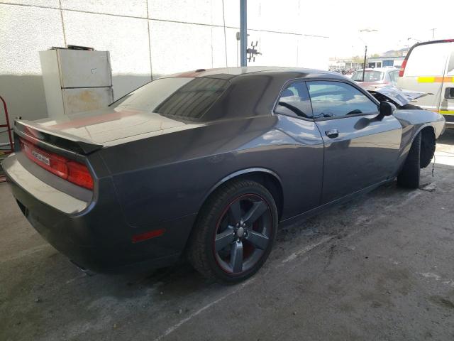 2C3CDYAGXDH610750 - 2013 DODGE CHALLENGER SXT GRAY photo 3