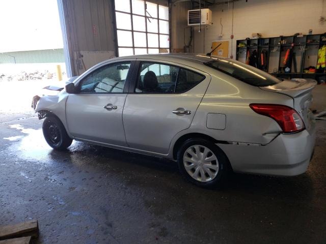 3N1CN7AP3KL817586 - 2019 NISSAN VERSA S SILVER photo 2