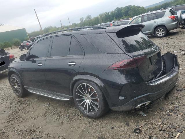 4JGFB4KB1NA663620 - 2022 MERCEDES-BENZ GLE 350 4MATIC BLACK photo 2